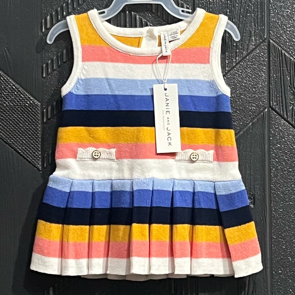 New with tag! JANIE AND JACK DRESS 3-6M